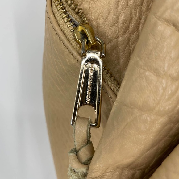 Rebecca Minkoff Julian Leather Backpack Bag Women Tan Size Large main image 8